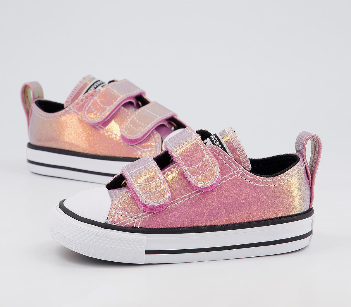 Converse All Star 2vlace Trainers Converse All Star 2vlace Trainers Magic Flamingo Black White