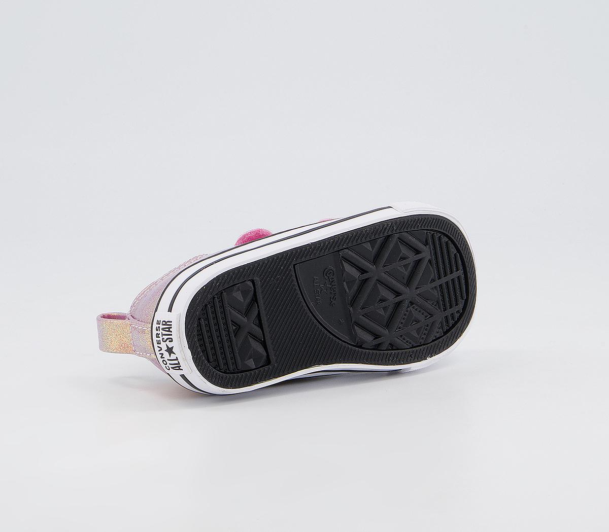 Converse All Star 2vlace Trainers Converse All Star 2vlace Trainers Magic Flamingo Black White