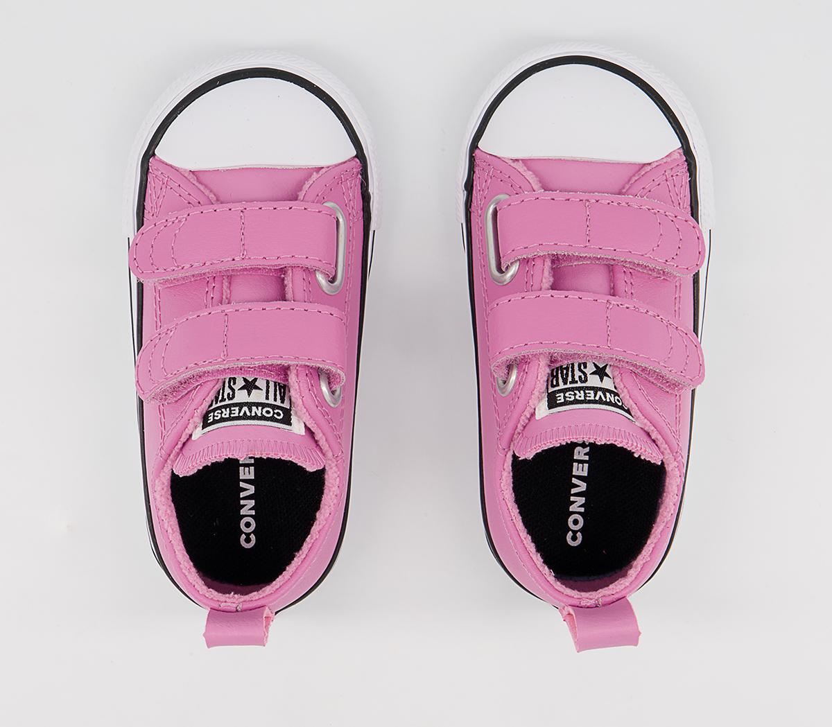 Converse All Star 2vlace Trainers Converse All Star 2vlace Trainers Magic Flamingo White Black