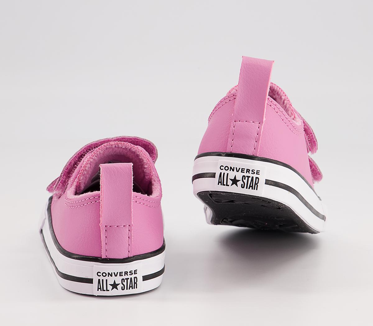 Converse All Star 2vlace Trainers Converse All Star 2vlace Trainers Magic Flamingo White Black