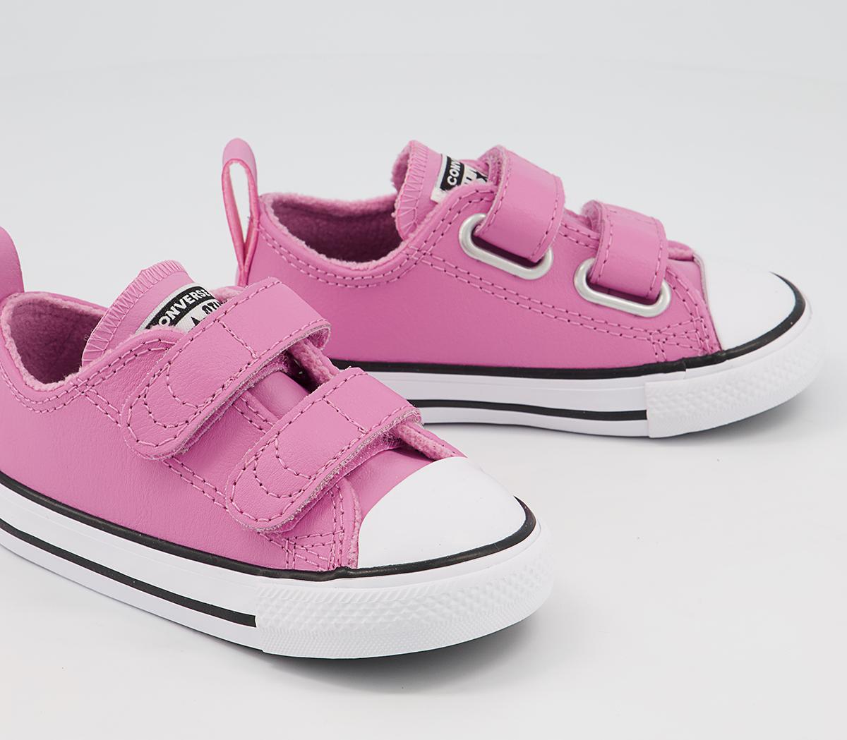 Converse All Star 2vlace Trainers Converse All Star 2vlace Trainers Magic Flamingo White Black