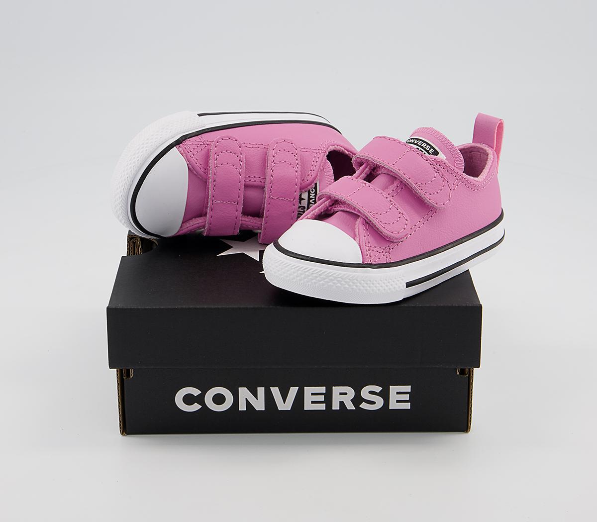 Converse All Star 2vlace Trainers Converse All Star 2vlace Trainers Magic Flamingo White Black