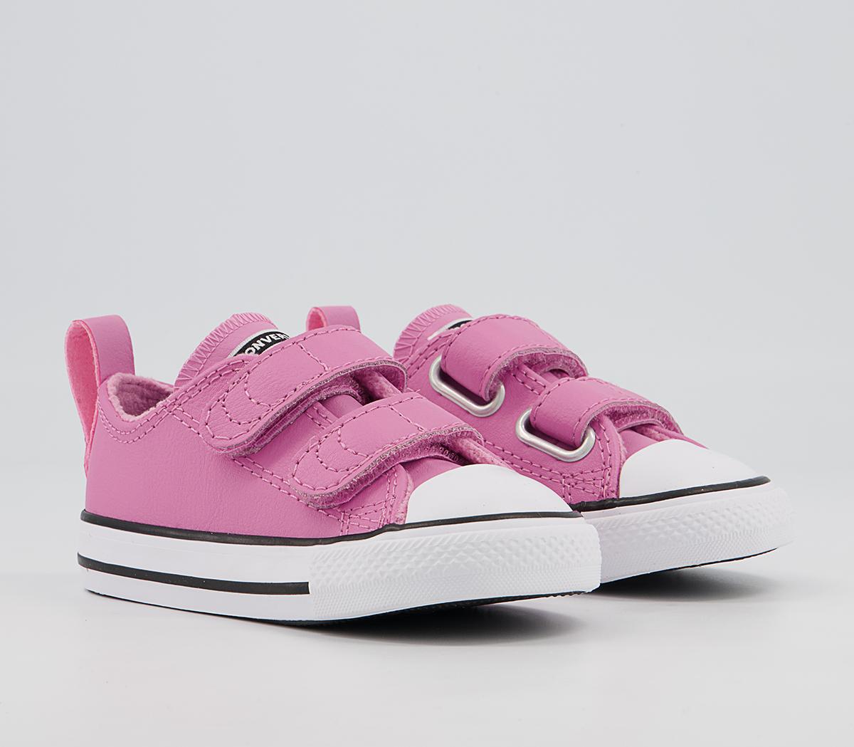 Converse All Star 2vlace Trainers Converse All Star 2vlace Trainers Magic Flamingo White Black
