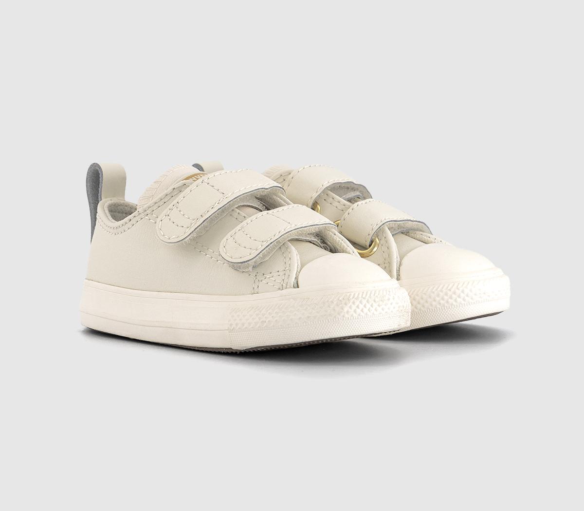 ConverseAll Star 2Vlace Trainers ConverseAll Star 2Vlace TrainersEgret Metallic Light Gold
