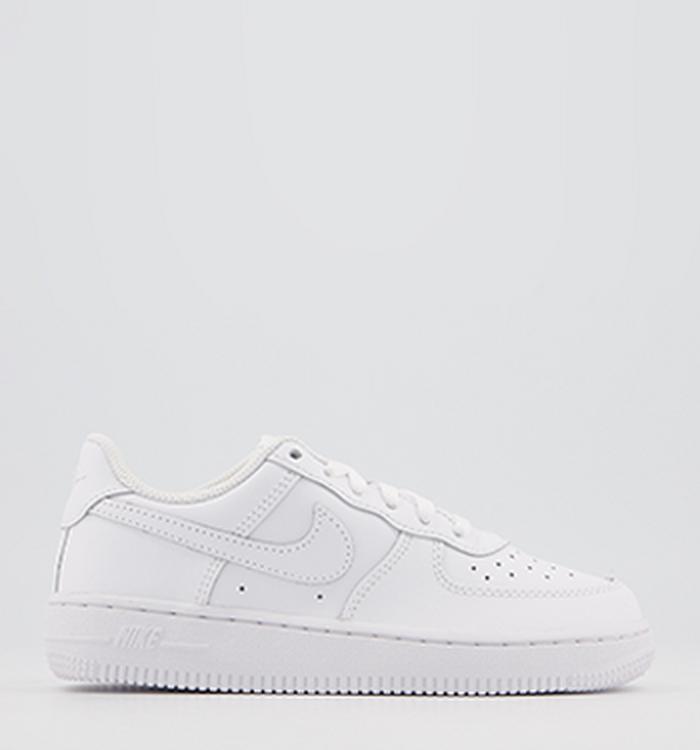 Nike Air Force 1 Ps Trainers White White White