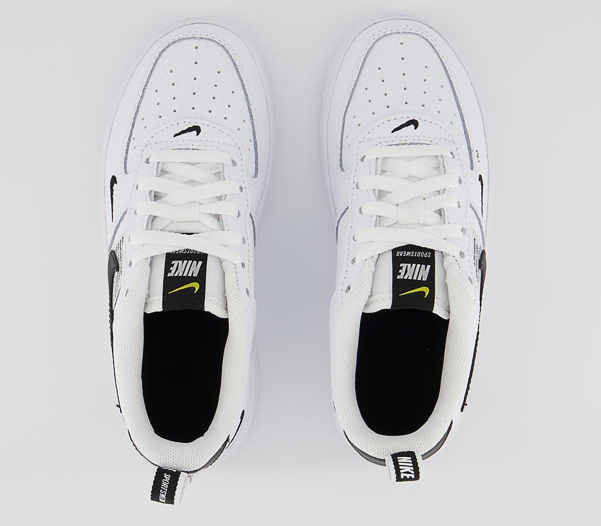 Nike Air Force 1 Ps Trainers Nike Air Force 1 Ps Trainers White White Black Tour Yellow