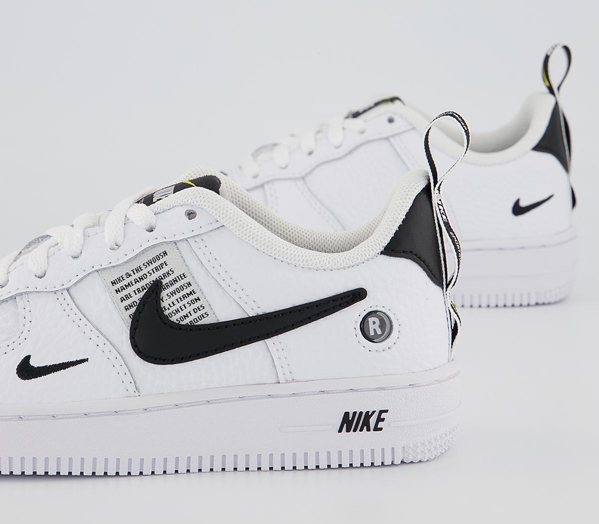 Nike Air Force 1 Ps Trainers Nike Air Force 1 Ps Trainers White White Black Tour Yellow