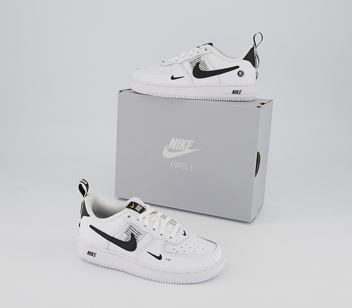 Nike Air Force 1 Ps Trainers Nike Air Force 1 Ps Trainers White White Black Tour Yellow