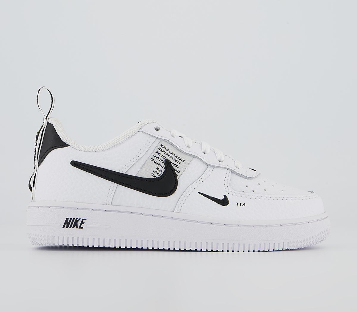 Air force 1 utility trainers 2025 black white black tour yellow