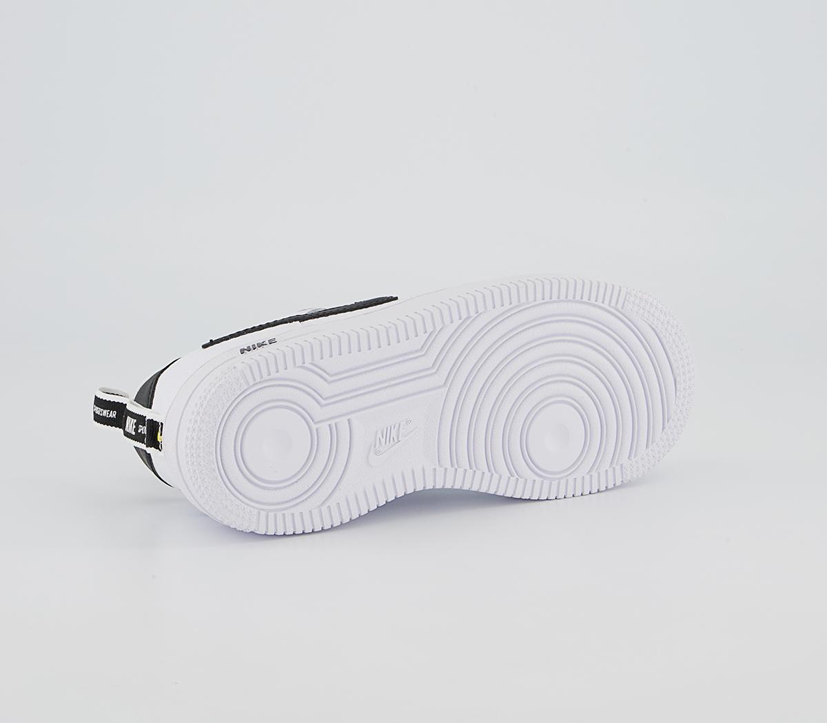 Nike Air Force 1 Ps Trainers Nike Air Force 1 Ps Trainers White White Black Tour Yellow