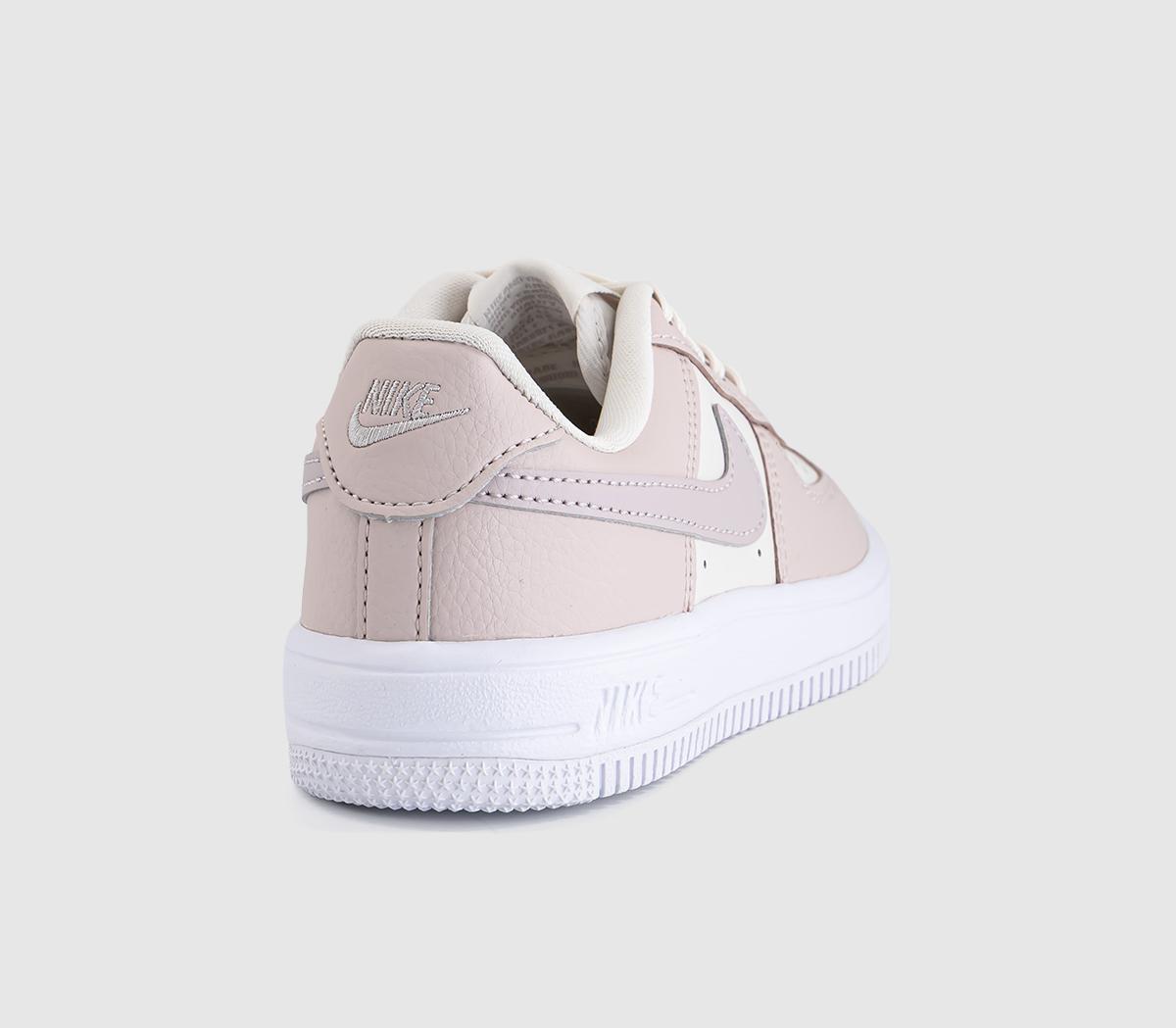 NikeAir Force 1 Kids TrainersPhantomplatinum Violetsilt Redwhite