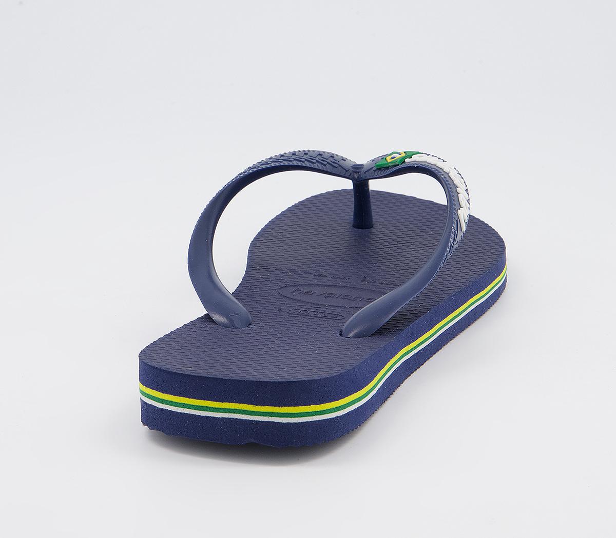 HavaianasKids Brasil Flip FlopsNavy Blue