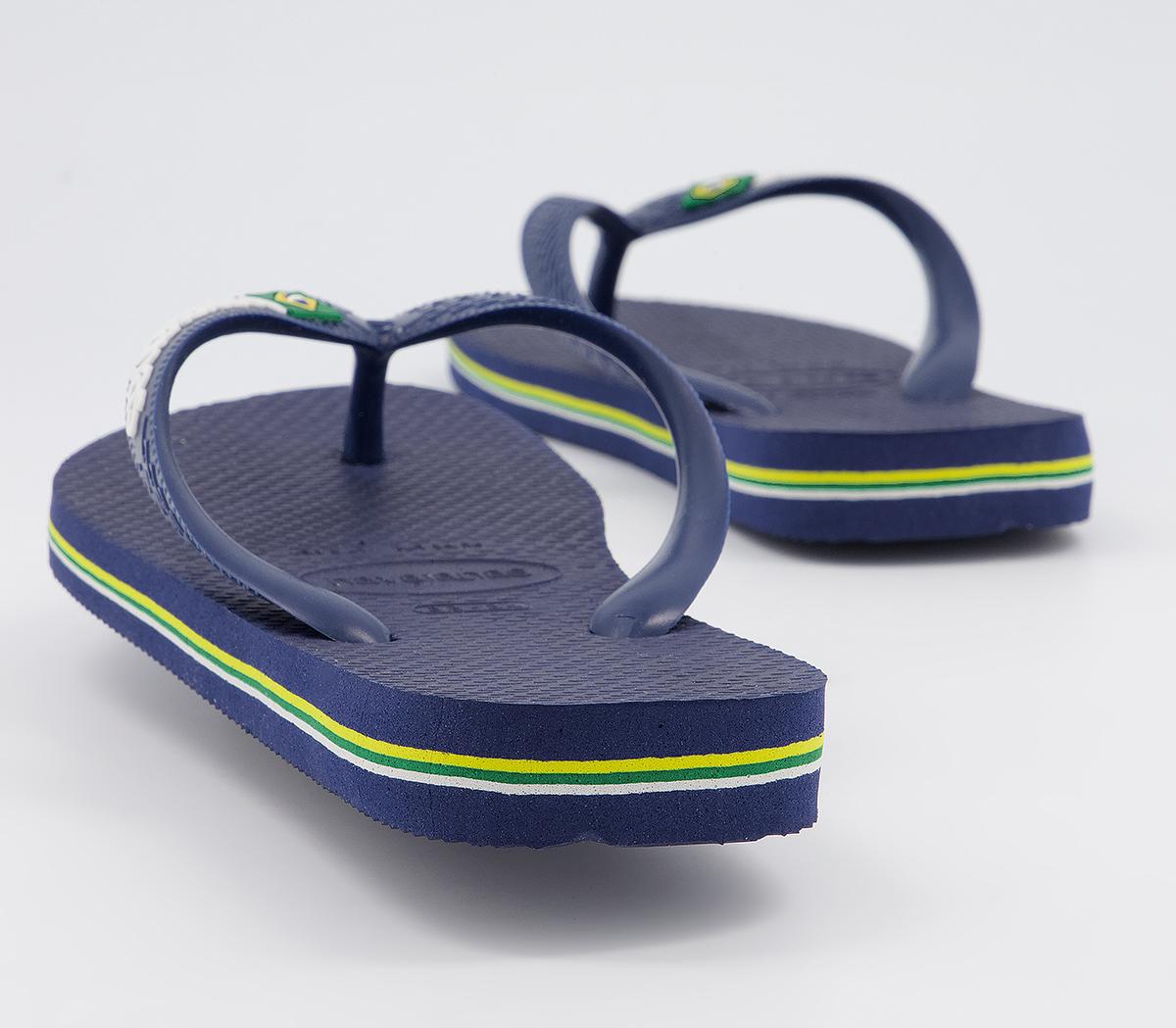 HavaianasKids Brasil Flip FlopsNavy Blue