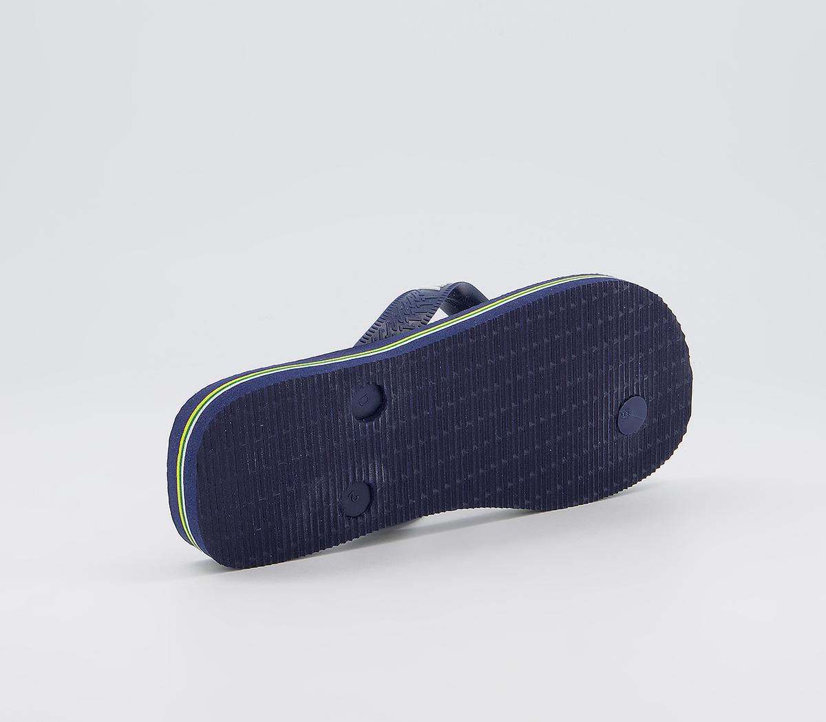 HavaianasKids Brasil Flip FlopsNavy Blue