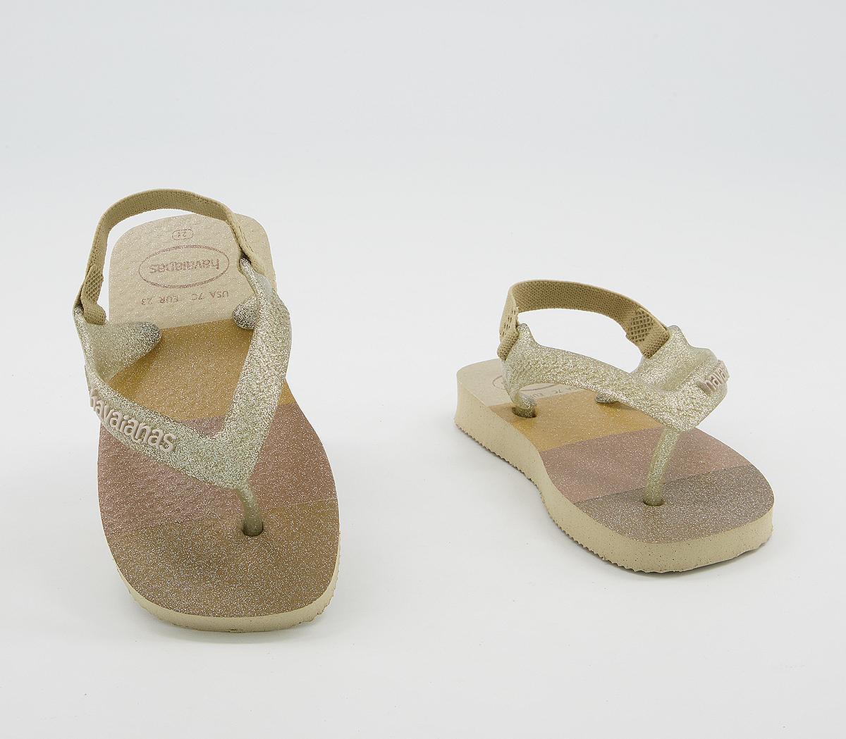 Havaianas Baby Brazil Flip Flops Havaianas Baby Brazil Flip Flops Sand Grey Palette Glow