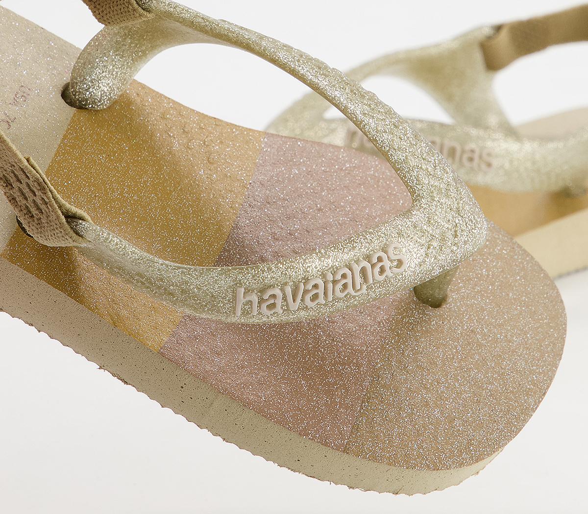 Havaianas Baby Brazil Flip Flops Havaianas Baby Brazil Flip Flops Sand Grey Palette Glow