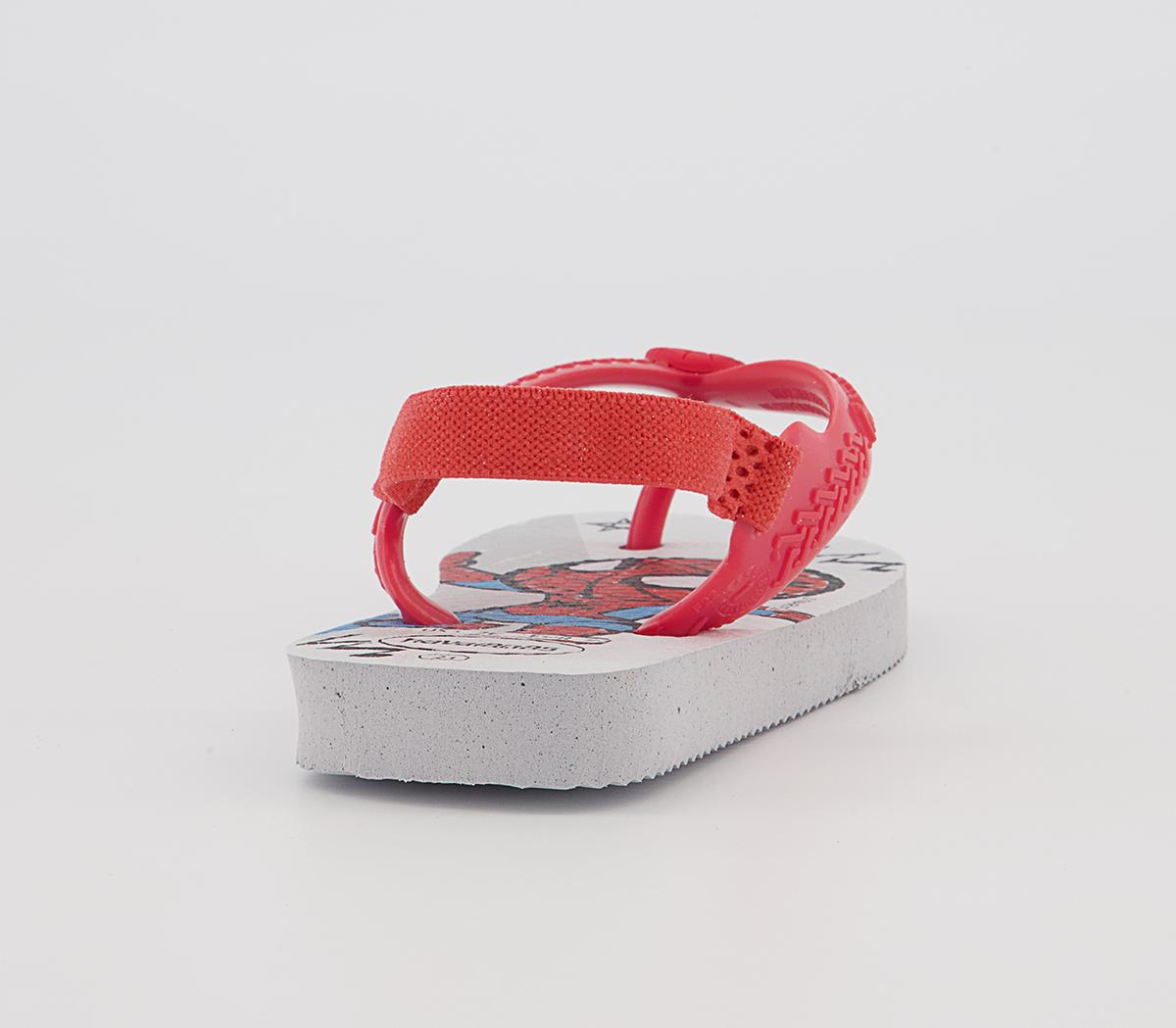 Havaianas Baby Brazil Flip Flops Havaianas Baby Brazil Flip Flops Spiderman Ice Grey