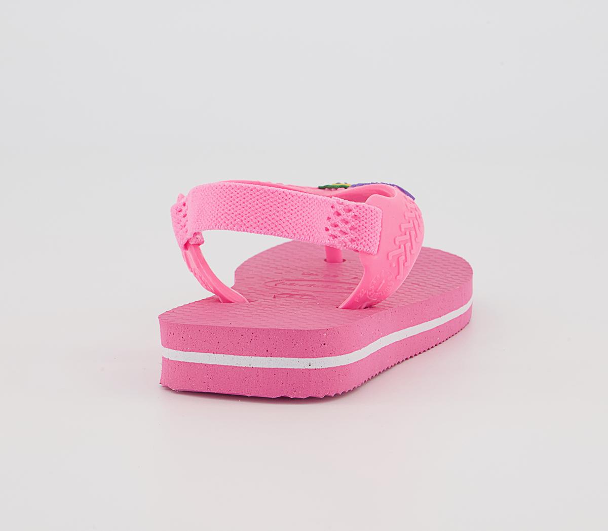 Havaianas Baby Brazil Flip Flops Havaianas Baby Brazil Flip Flops Crystal Rose