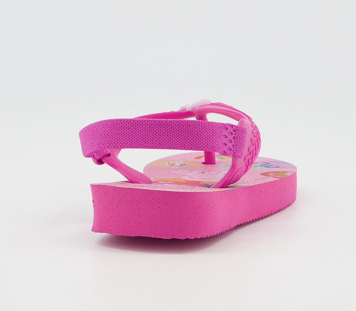 Havaianas Baby Brazil Flip Flops Havaianas Baby Brazil Flip Flops Peppa Pig Pink Flux