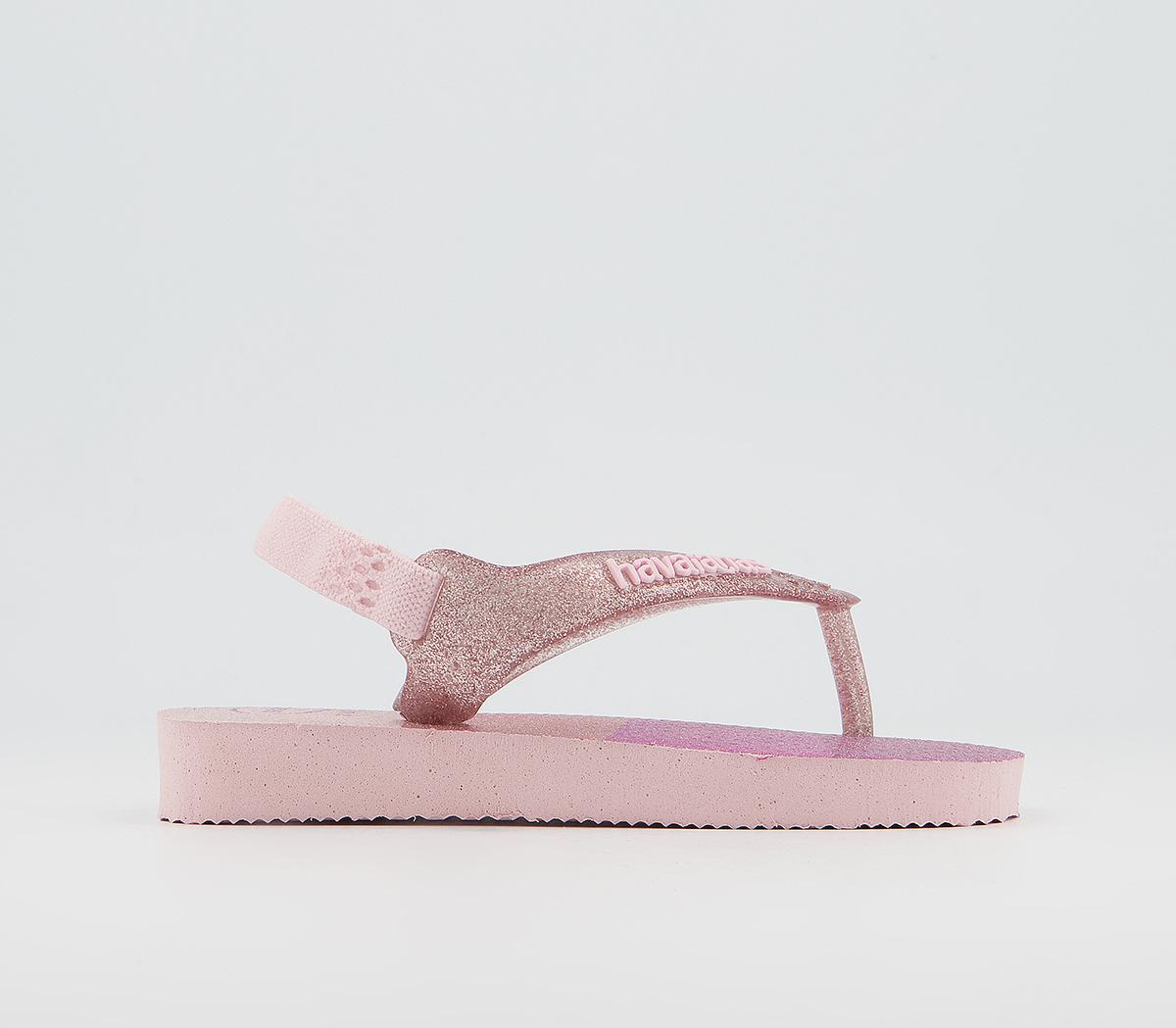 HavaianasBaby Brazil Flip FlopsCandy Pink Palette Glow