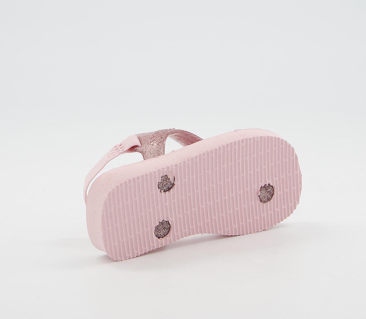 Havaianas Baby Brazil Flip Flops Havaianas Baby Brazil Flip Flops Candy Pink Palette Glow