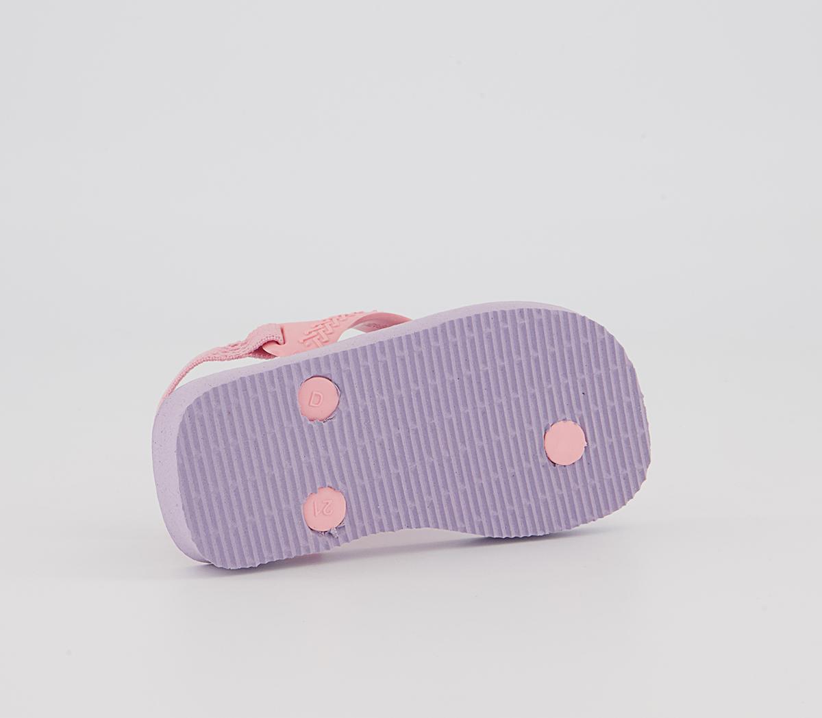 Havaianas Baby Brazil Flip Flops Havaianas Baby Brazil Flip Flops Lilac Peppa Pig