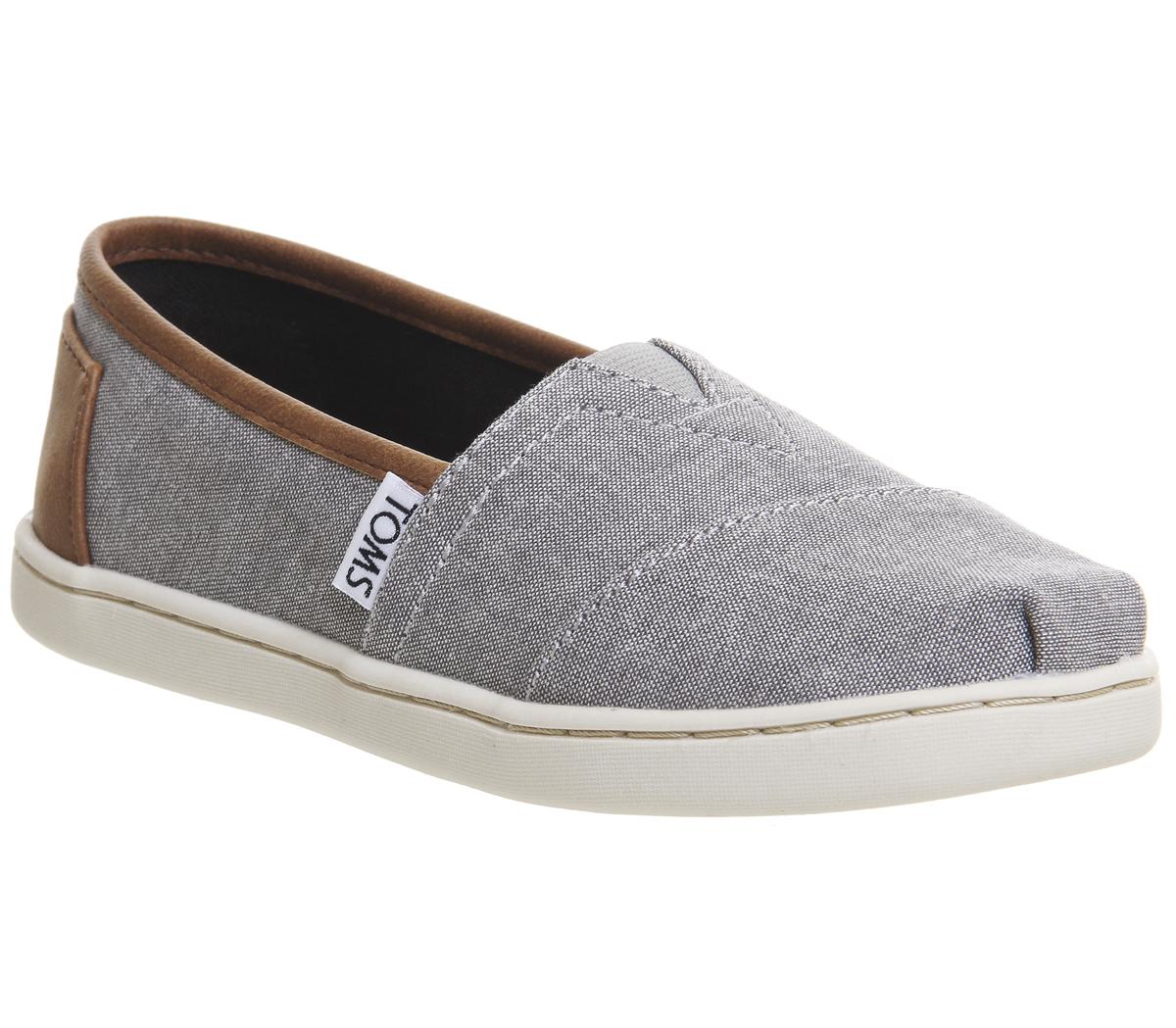 TOMSYouth ClassicsFrost Grey Chambray
