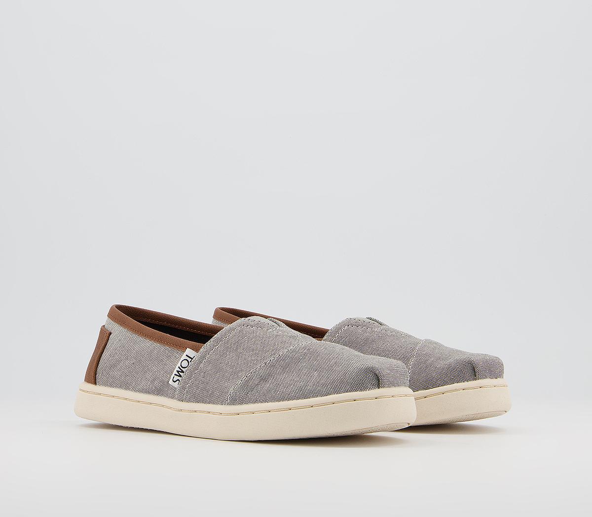 TOMSYouth ClassicsFrost Grey Chambray