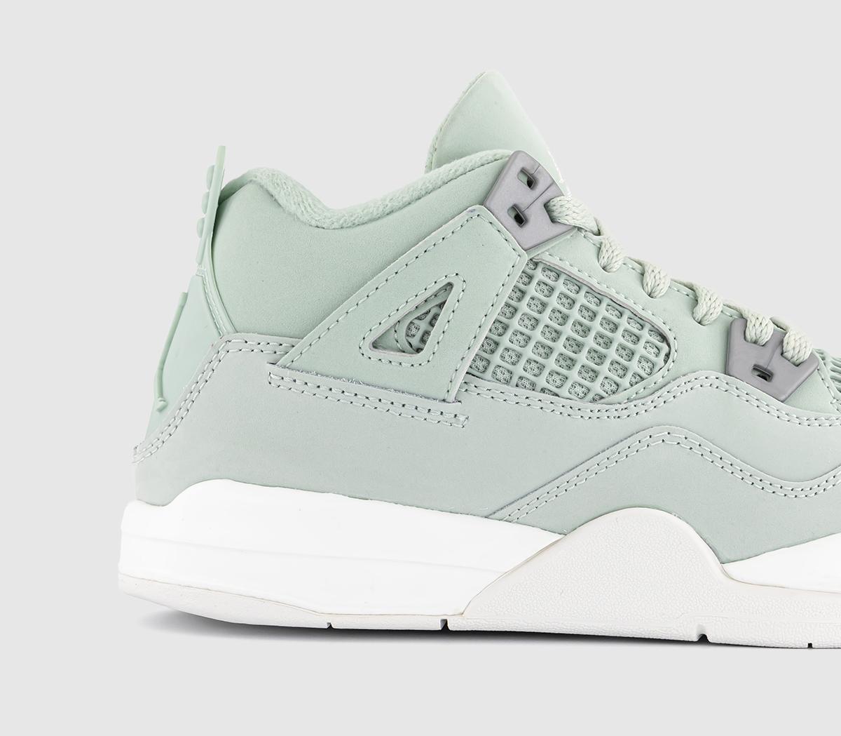 JordanJordan 4 Retro PsSeafoam Sail Metallic Silver