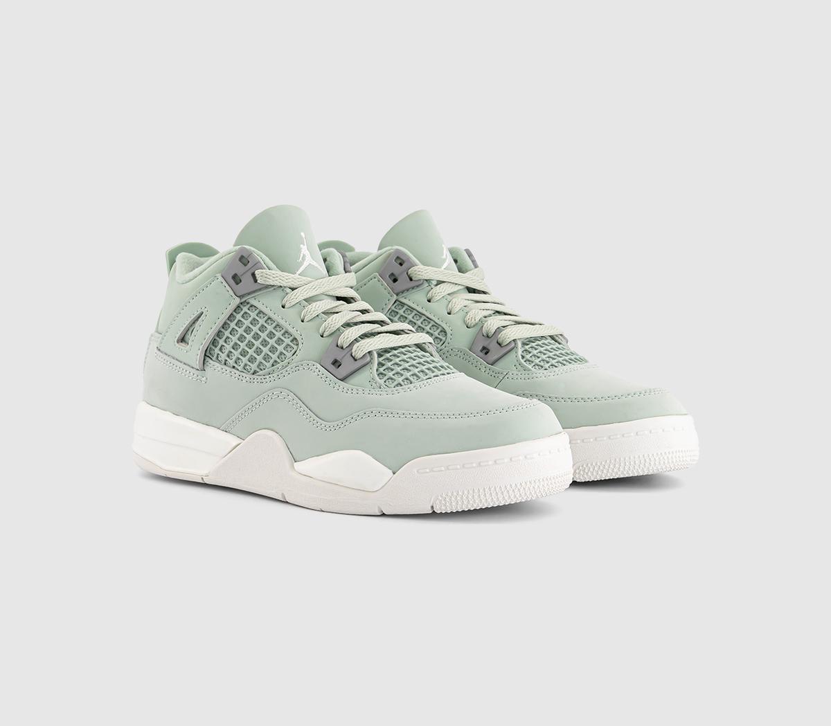 JordanJordan 4 Retro PsSeafoam Sail Metallic Silver