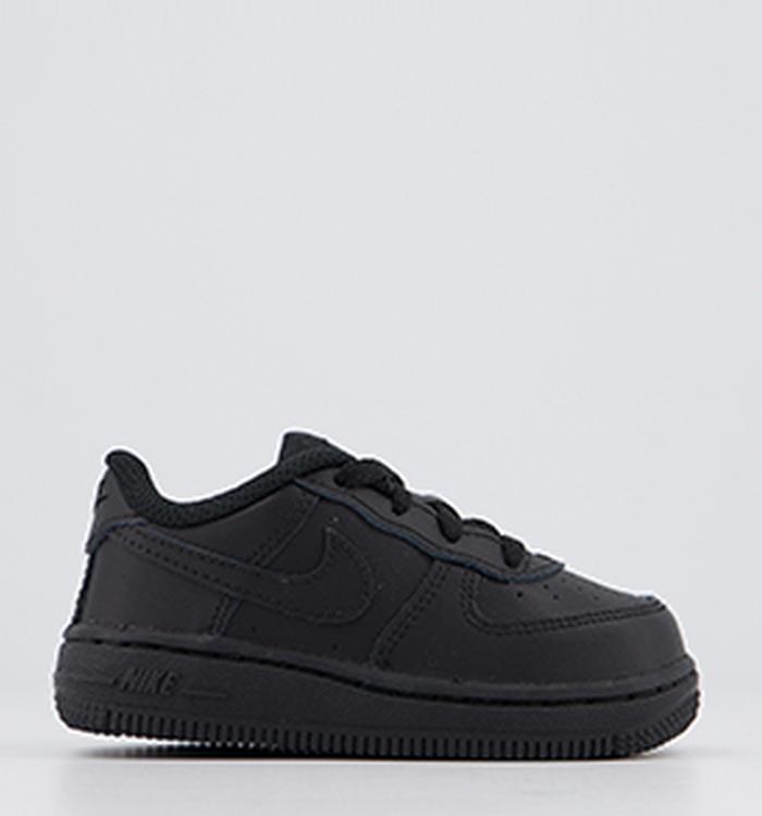 Nike Air Force 1 Infant Trainers Black