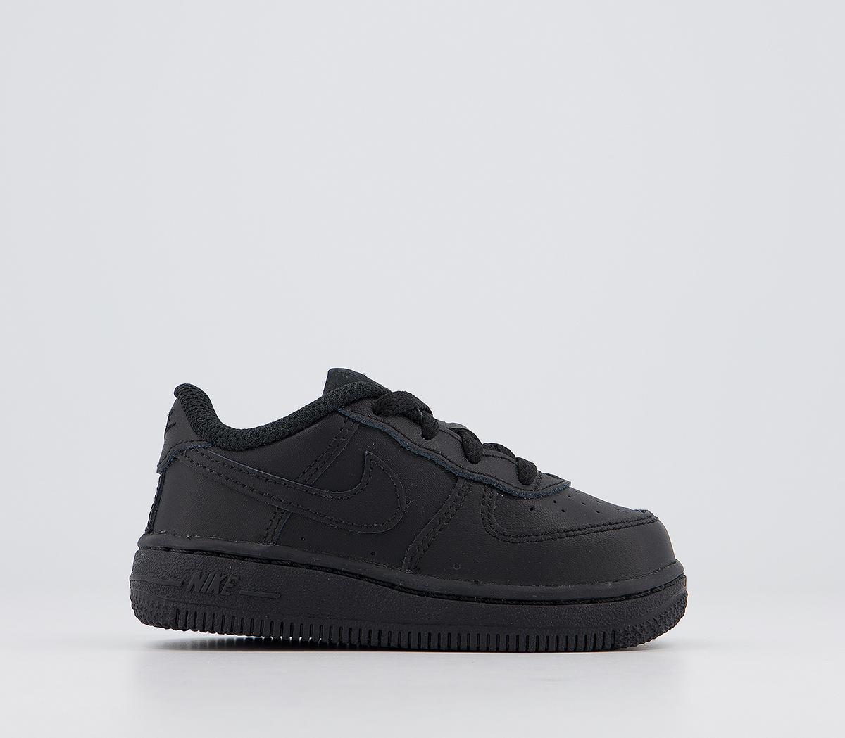 All black air store force 1 womens