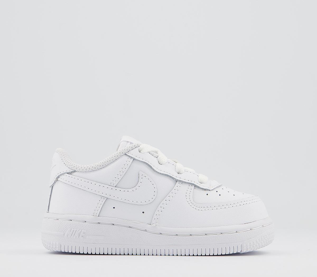 NikeAir Force 1 Infant TrainersWhite