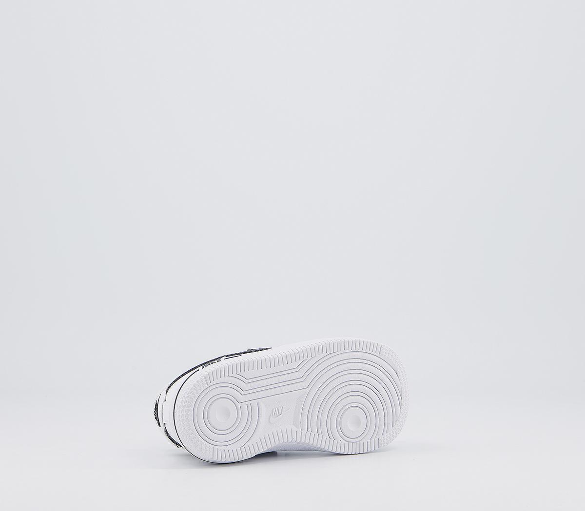Nike Air Force 1 Infant Trainers Nike Air Force 1 Infant Trainers White Black