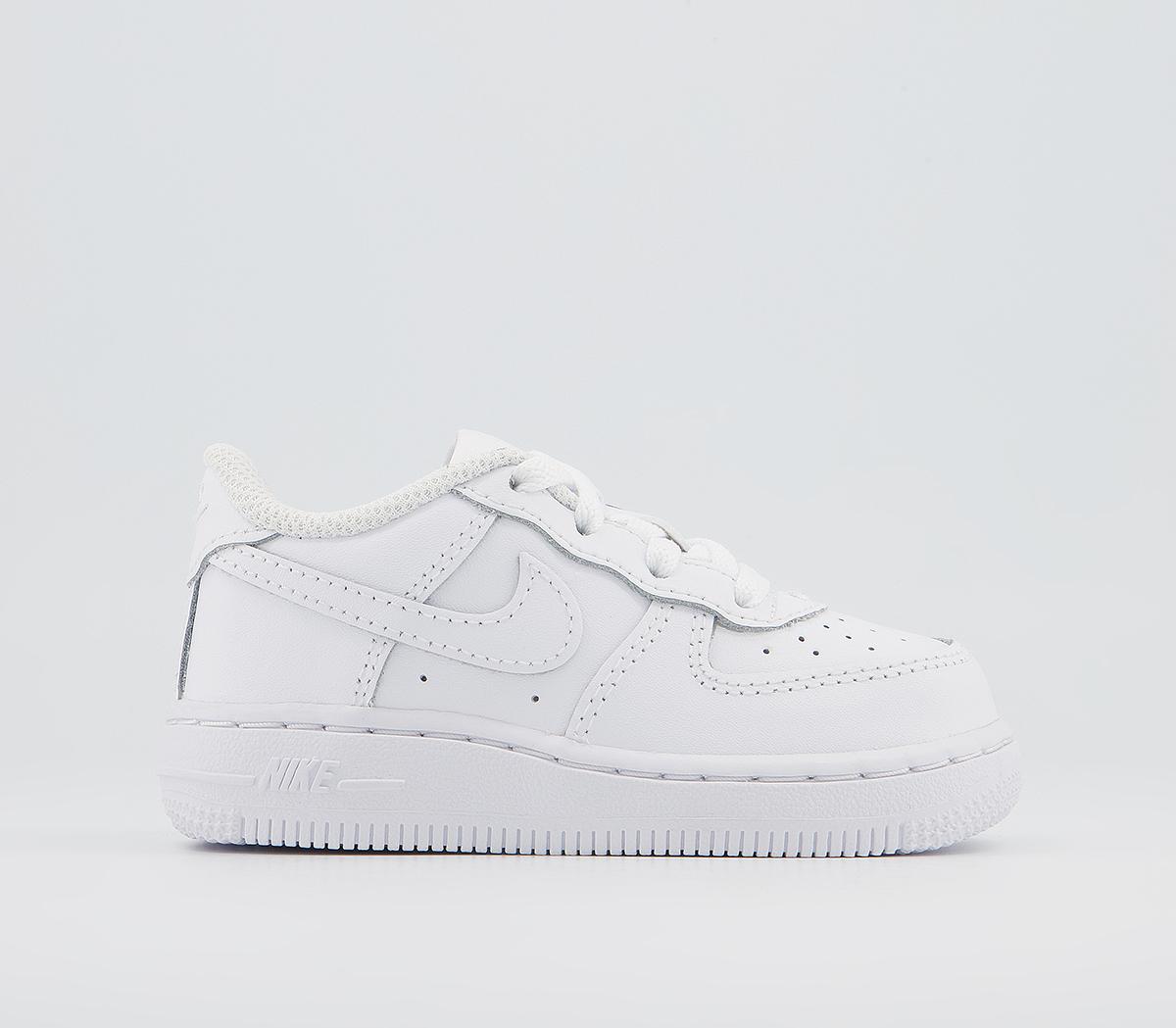 NikeAir Force 1 Infant TrainersWhite White White