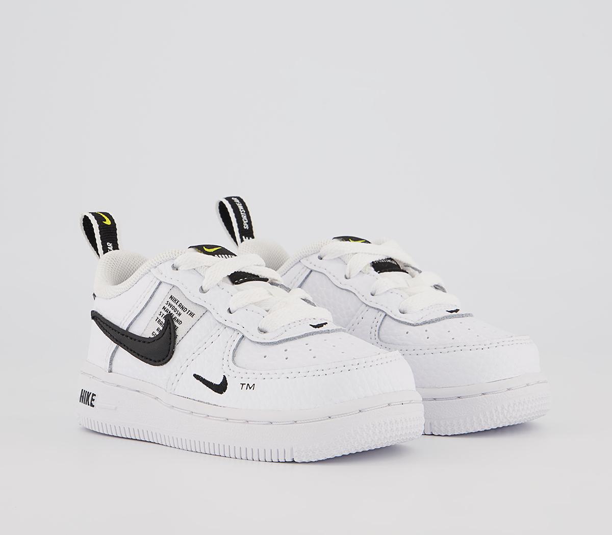 Nike Air Force 1 Infant Trainers Nike Air Force 1 Infant Trainers White White Black Tour Yellow