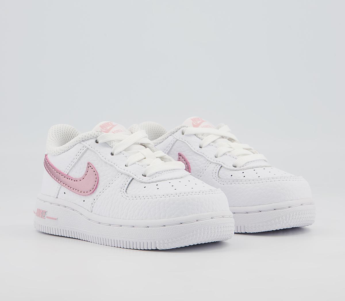 Nike Air Force 1 Infant Trainers Nike Air Force 1 Infant Trainers White Pink Glaze