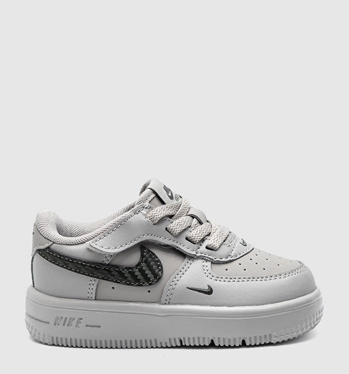 Nike Air Force 1 Infant College Grey Newsprint