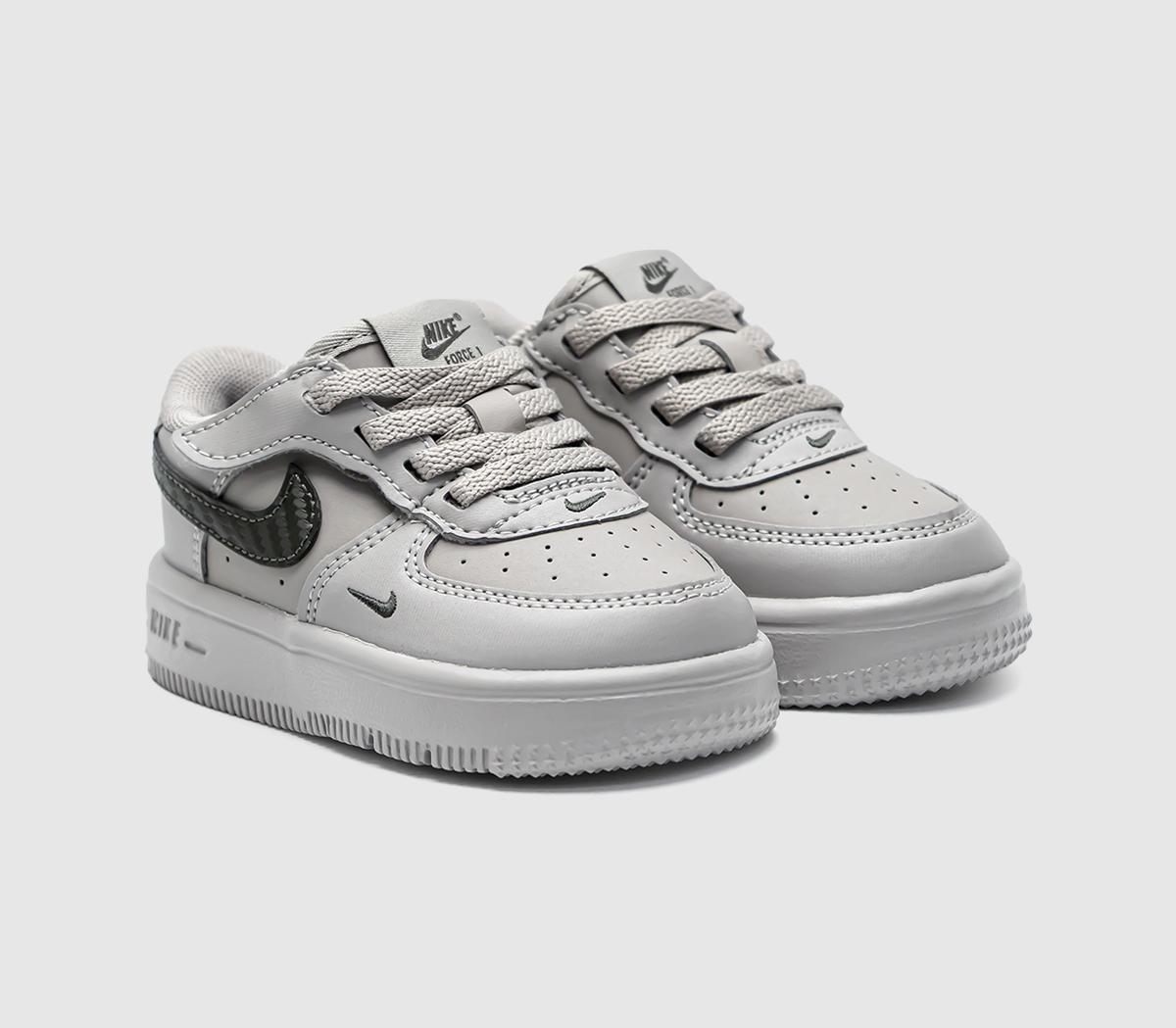 NikeAir Force 1 InfantCollege Grey Newsprint