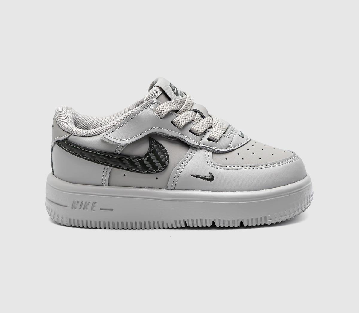 NikeAir Force 1 InfantCollege Grey Newsprint