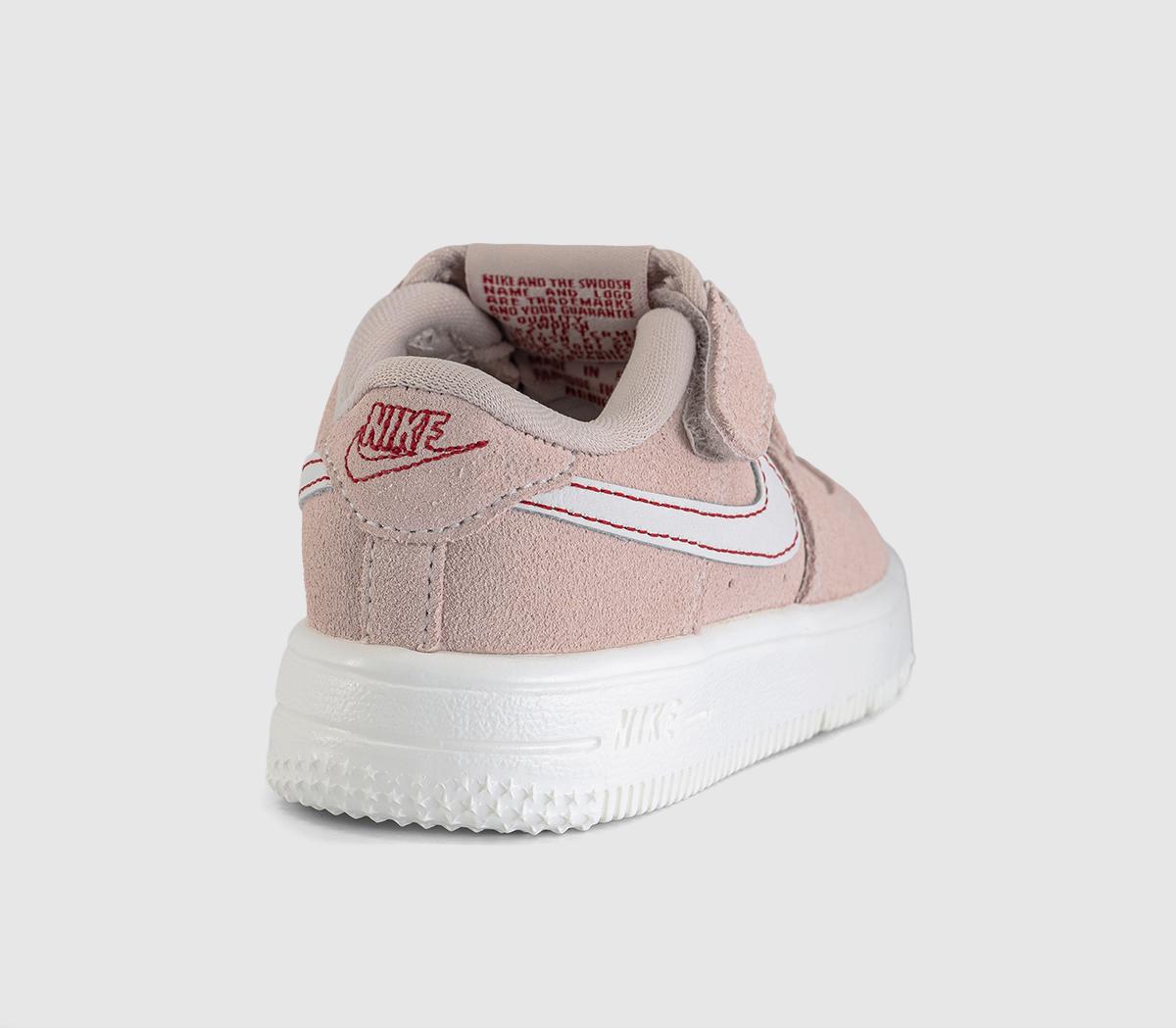 NikeAir Force 1 Infant TrainersSail Pink Red