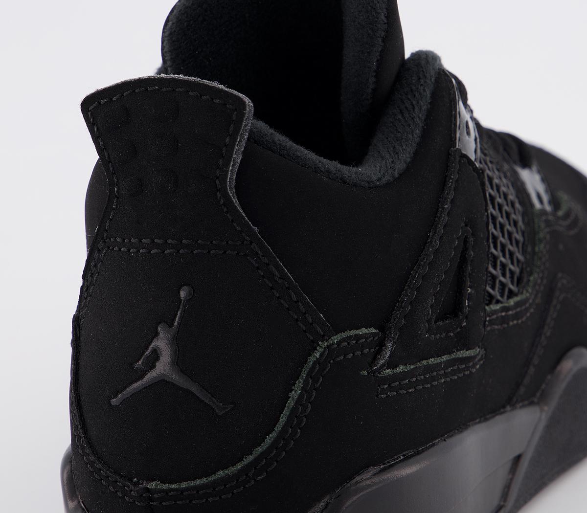 all black jordans youth
