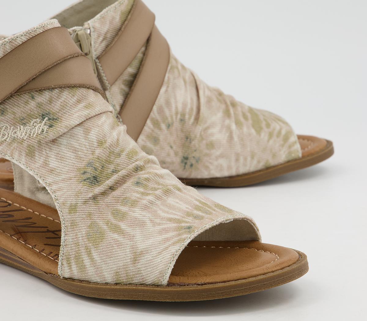 Blowfish Malibu Balla Sandals Blowfish Malibu Balla Sandals Taupe Tie Dye