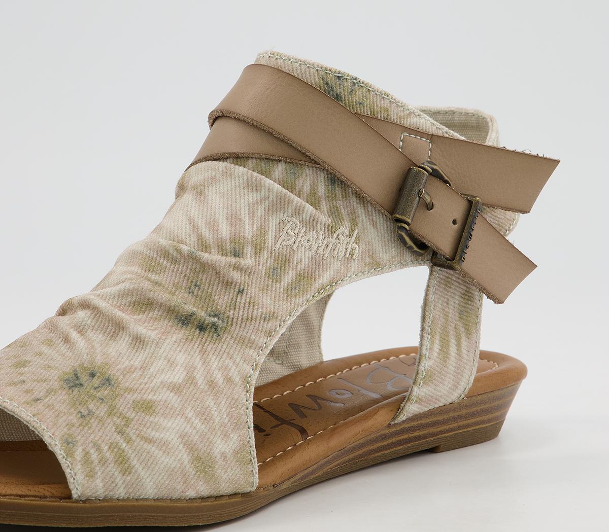 Blowfish Malibu Balla Sandals Blowfish Malibu Balla Sandals Taupe Tie Dye