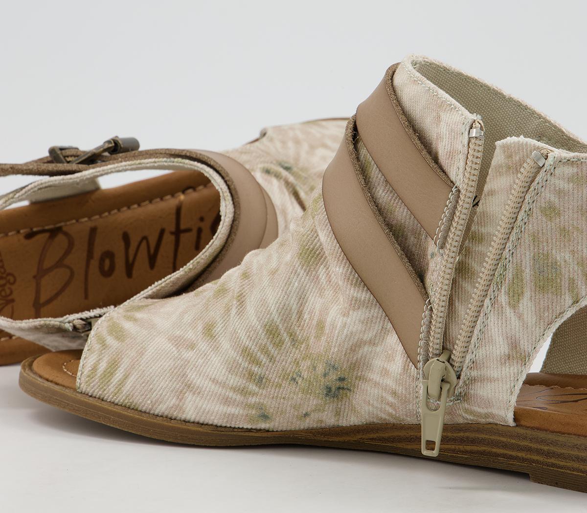Blowfish Malibu Balla Sandals Blowfish Malibu Balla Sandals Taupe Tie Dye