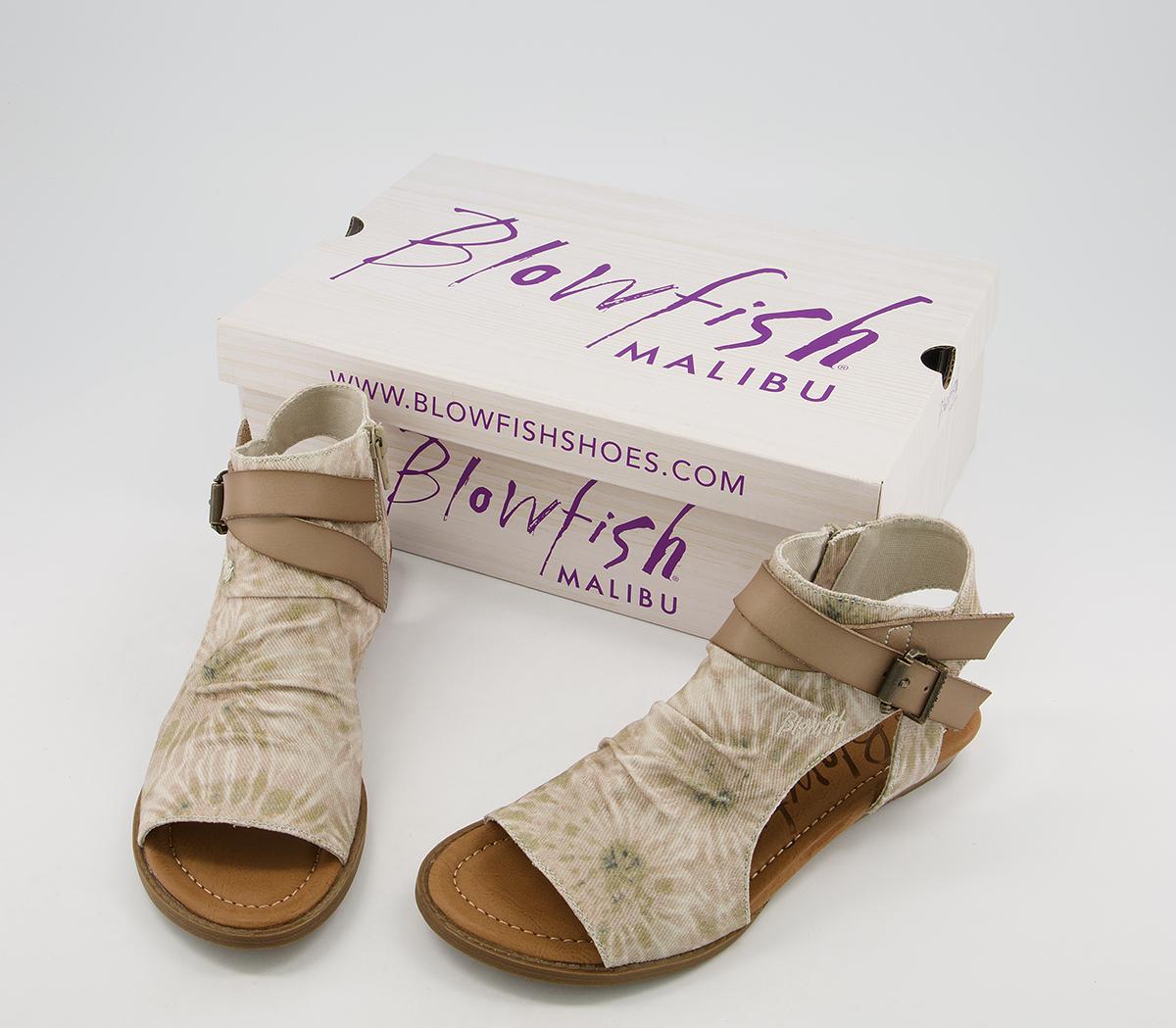 Blowfish Malibu Balla Sandals Blowfish Malibu Balla Sandals Taupe Tie Dye