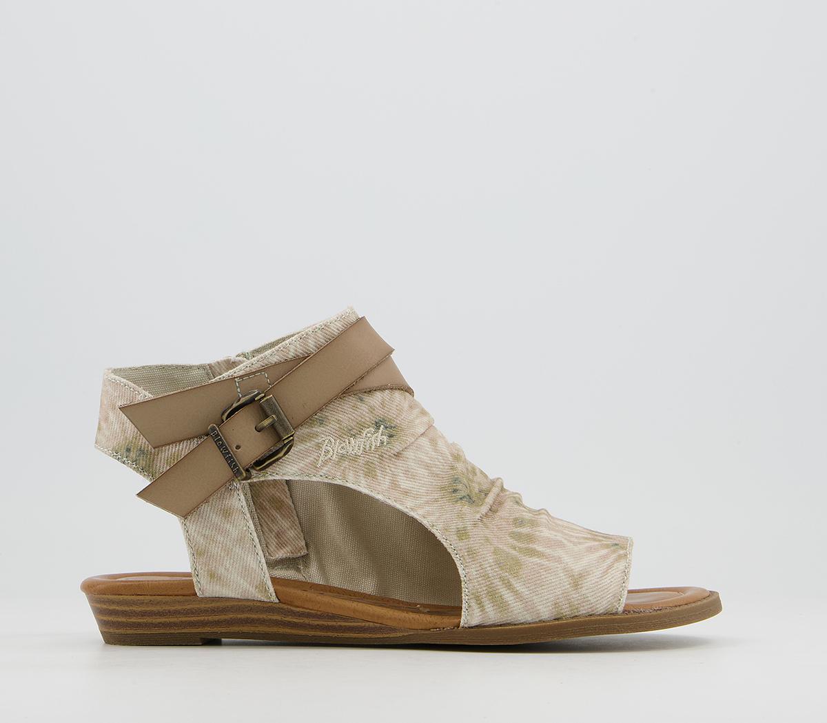 Blowfish Malibu Balla Sandals Blowfish Malibu Balla Sandals Taupe Tie Dye
