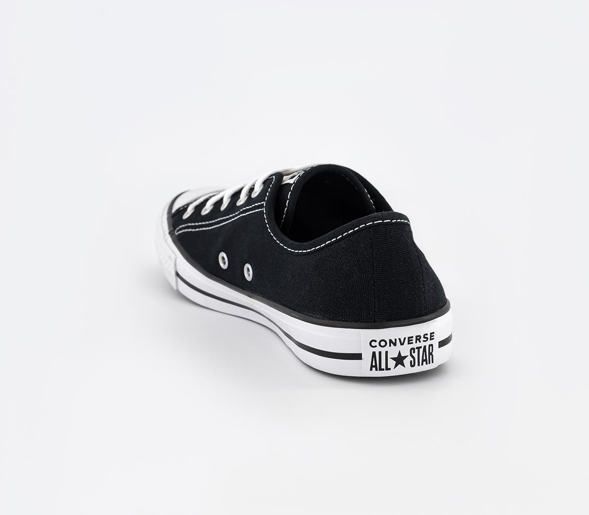 Converse All Star Dainty Trainers Converse All Star Dainty Trainers Black White Black