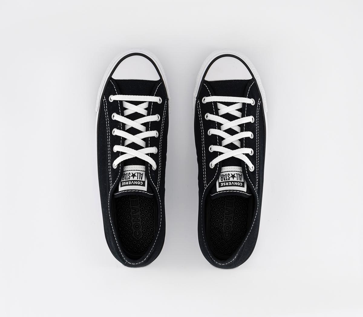 Converse All Star Dainty Trainers Converse All Star Dainty Trainers Black White Black