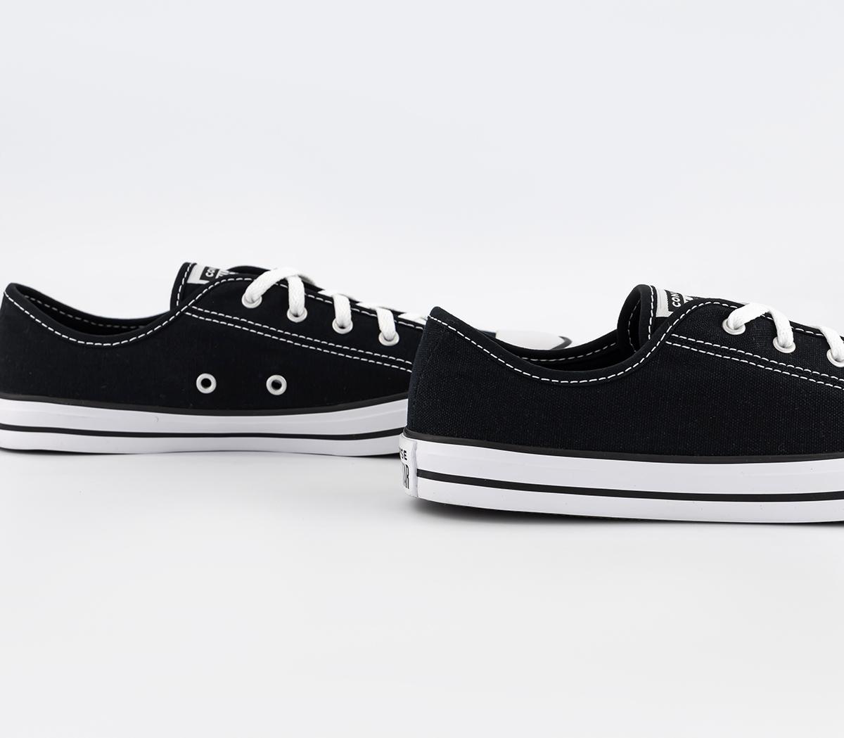 Converse All Star Dainty Trainers Converse All Star Dainty Trainers Black White Black